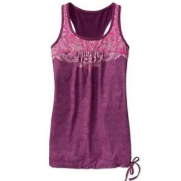 Athleta Tinker Tank Top Paisley Purple Berry - Picture 1 of 4